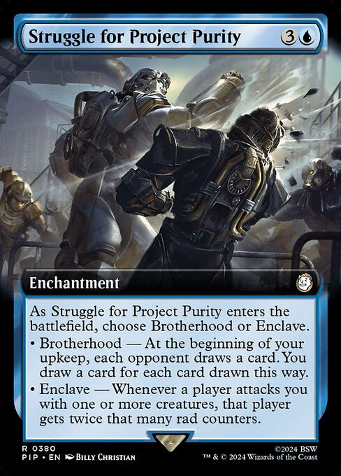 Struggle for Project Purity (pip) (380) / Extended Art