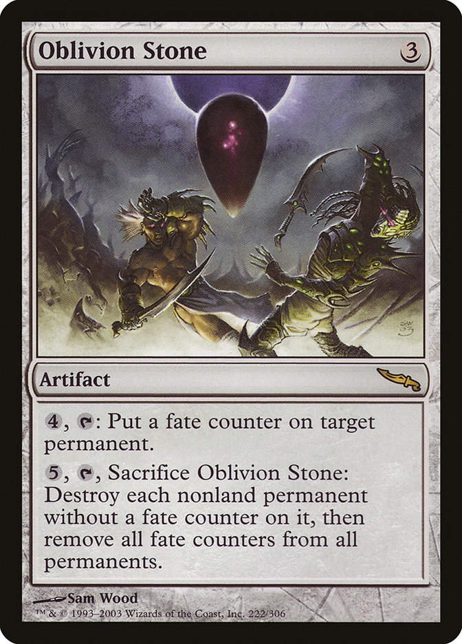Oblivion Stone (MRD) (222)