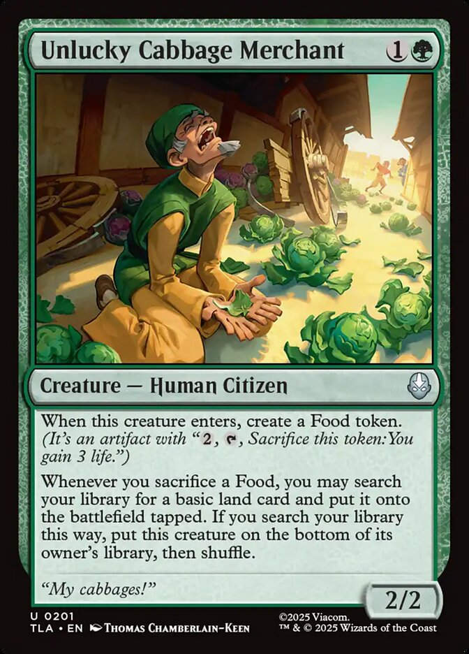 Unlucky Cabbage Merchant (TLA) (201)