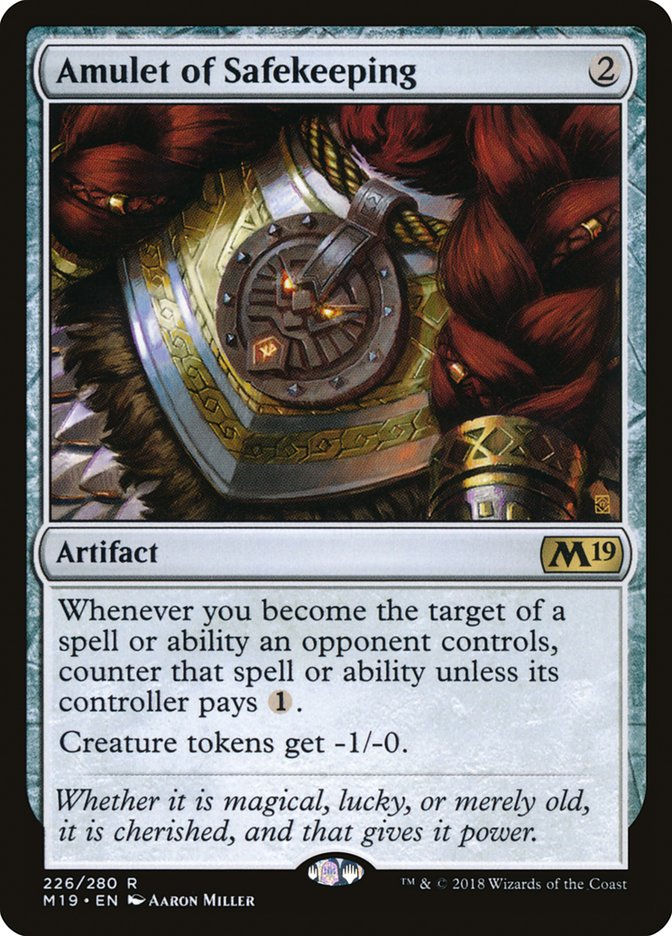 Amulet of Safekeeping (M19) (226)