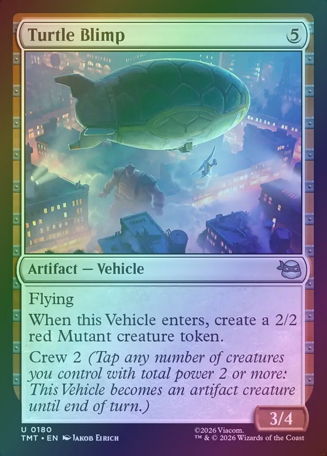 Turtle Blimp (TMT) (180) / Foil