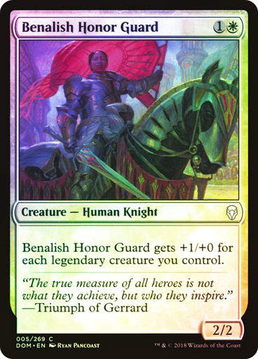 Benalish Honor Guard (DOM) (5) / Foil