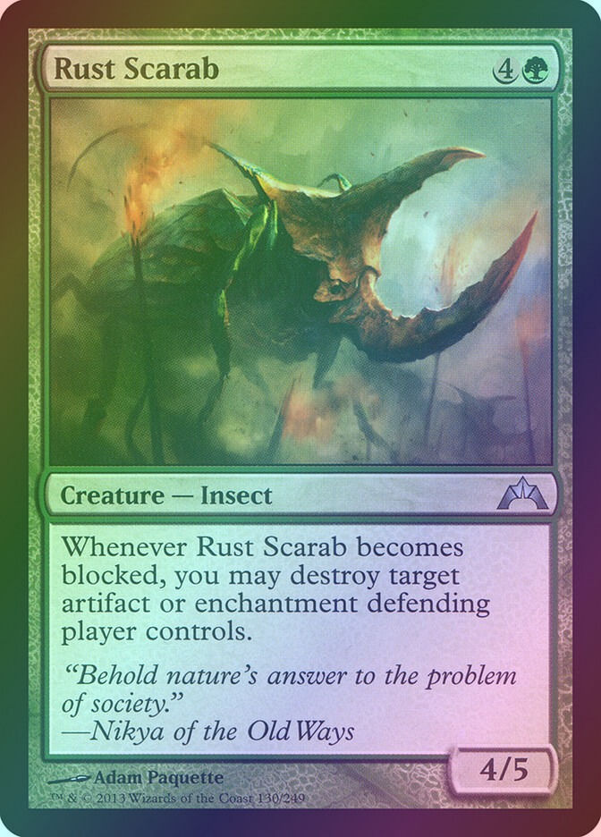 Rust Scarab (GTC) (130) / Foil
