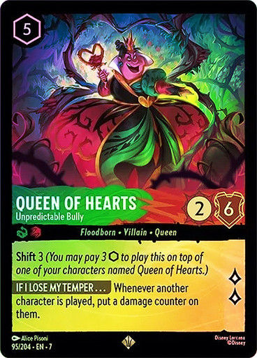 Queen of Hearts - Unpredictable Bully (LOR_ARC) / Foil