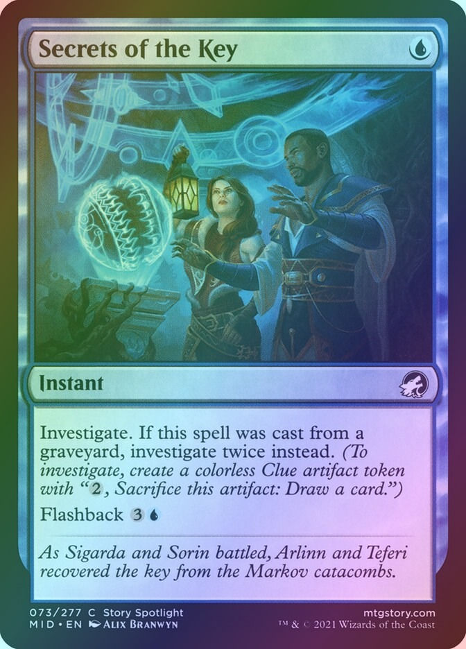 Secrets of the Key (MID) (73) / Foil