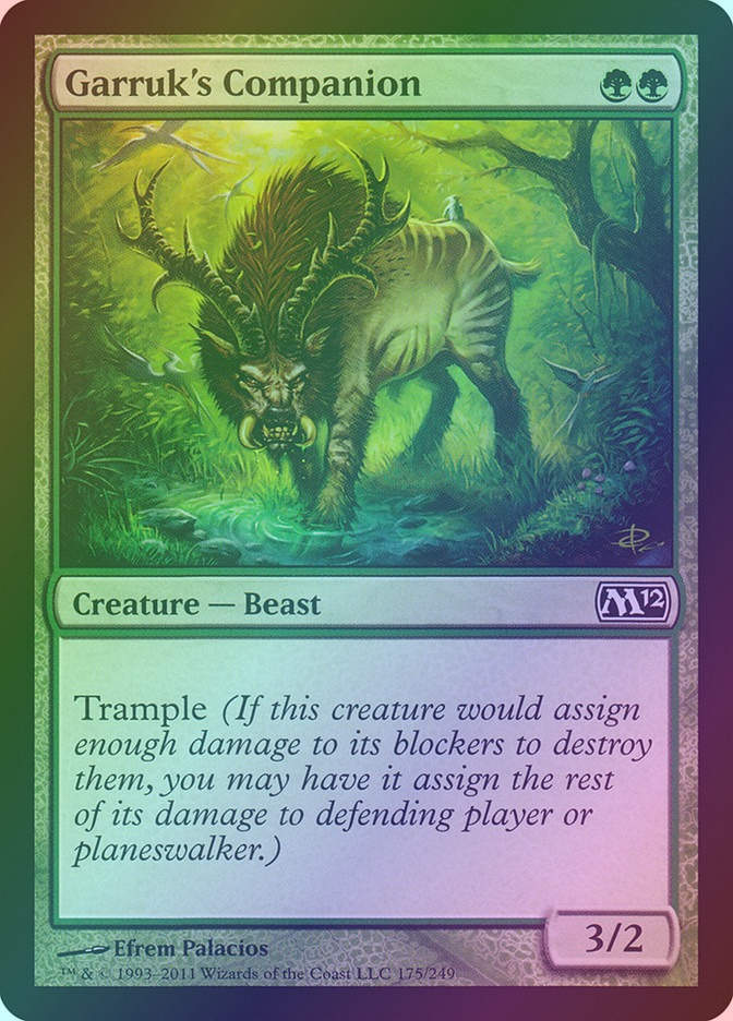 Garruk's Companion (M12) (175) / Foil