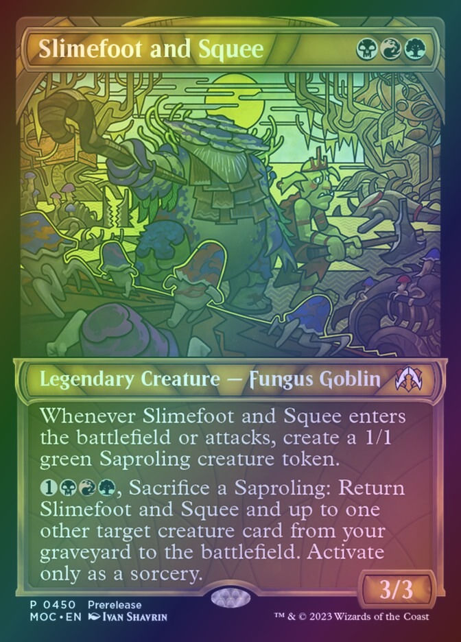 Slimefoot and Squee (MOC) (450) / Showcase / Foil