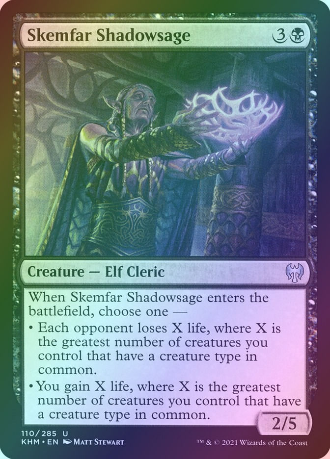 Skemfar Shadowsage (KHM) (110) / Foil