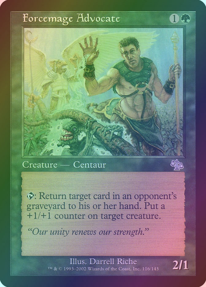 Forcemage Advocate (JUD) (116) / Foil