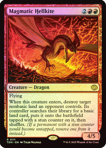 Magmatic Hellkite (TDM) (111) / Foil