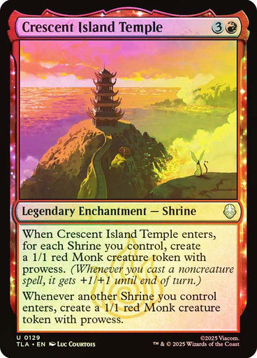 Crescent Island Temple (TLA) (129) / Foil