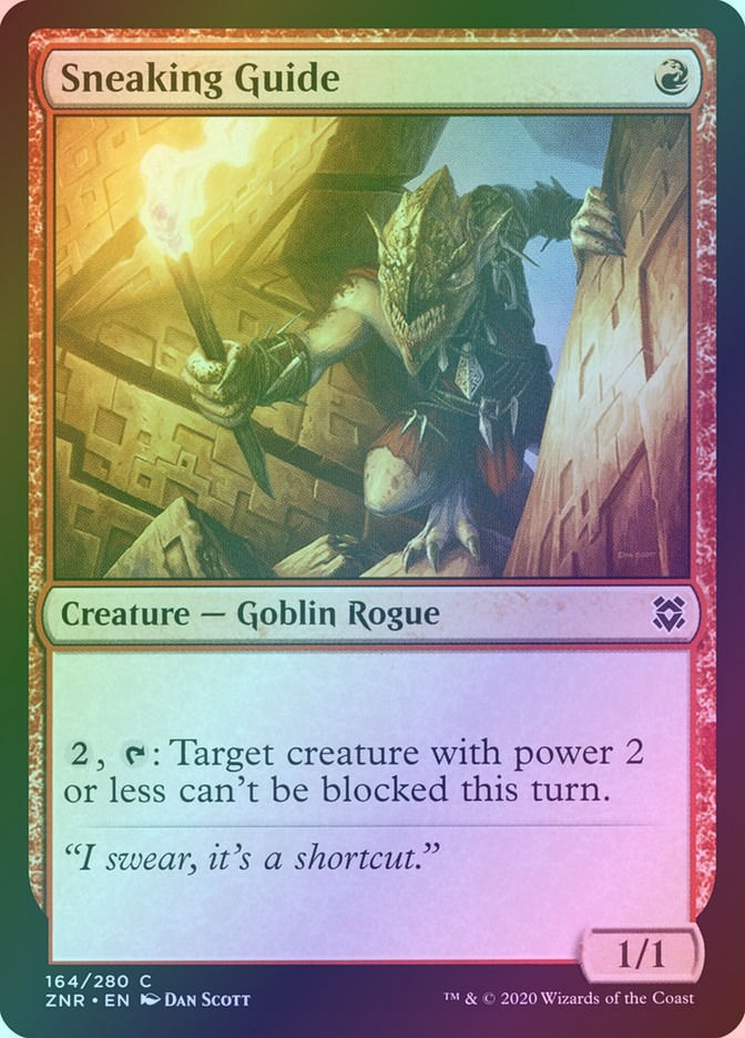 Sneaking Guide (ZNR) (164) / Foil