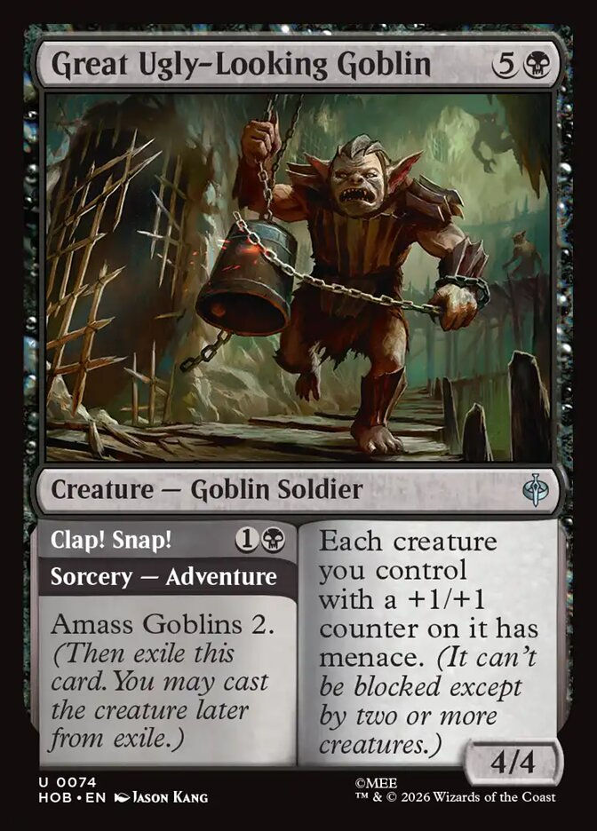 Great Ugly-Looking Goblin // Clap! Snap! (HOB) (74)