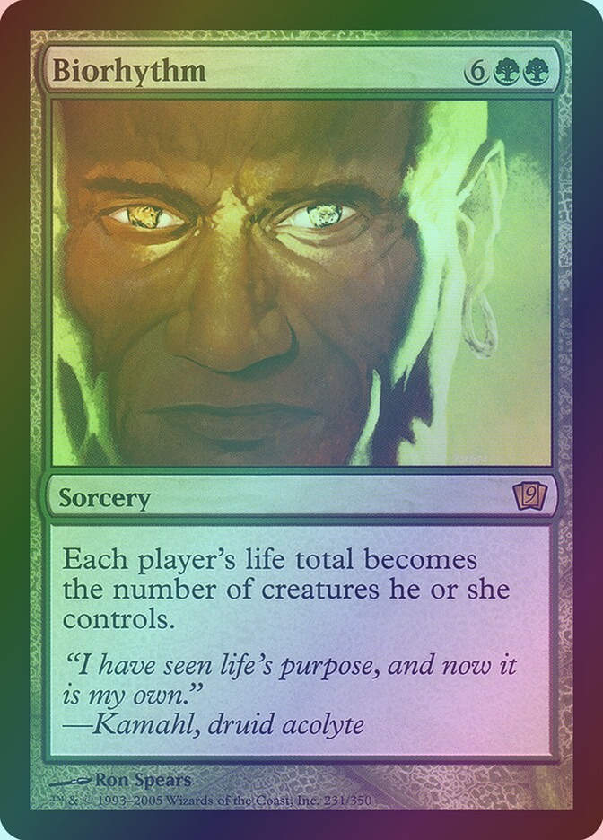 Biorhythm (9ED) (231★) / Foil