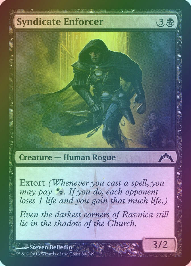 Syndicate Enforcer (GTC) (80) / Foil