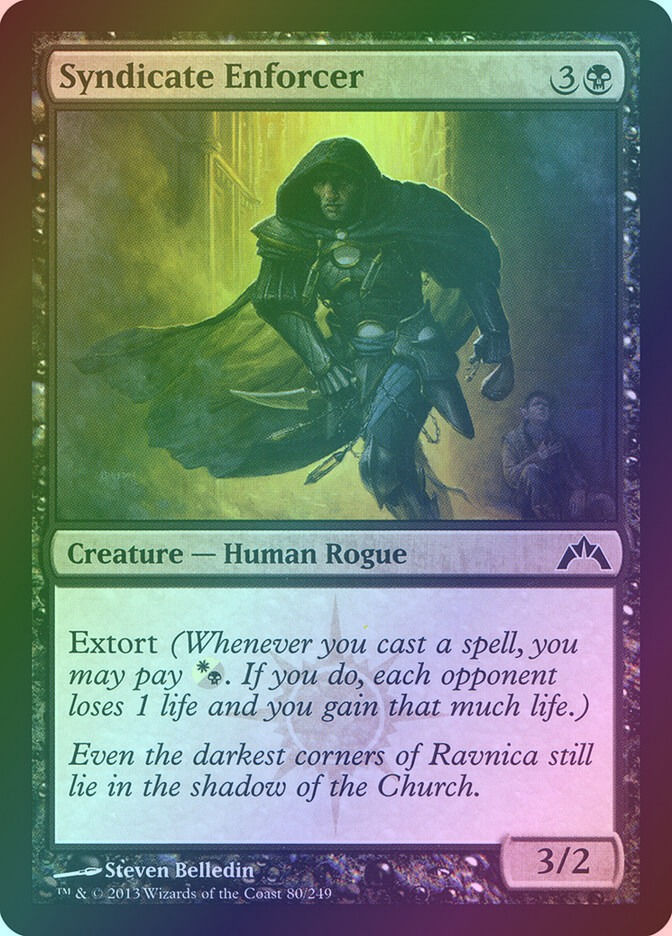Syndicate Enforcer (GTC) (80) / Foil