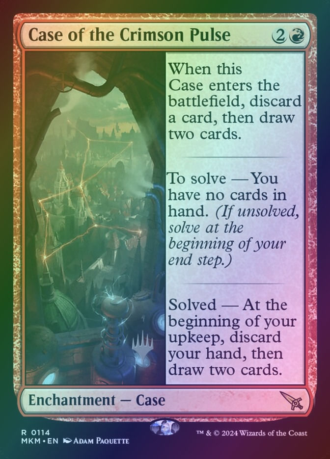 Case of the Crimson Pulse (PMKM) (114p) / Foil