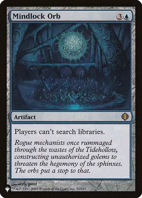 Mindlock Orb (PLST) (ALA-51)