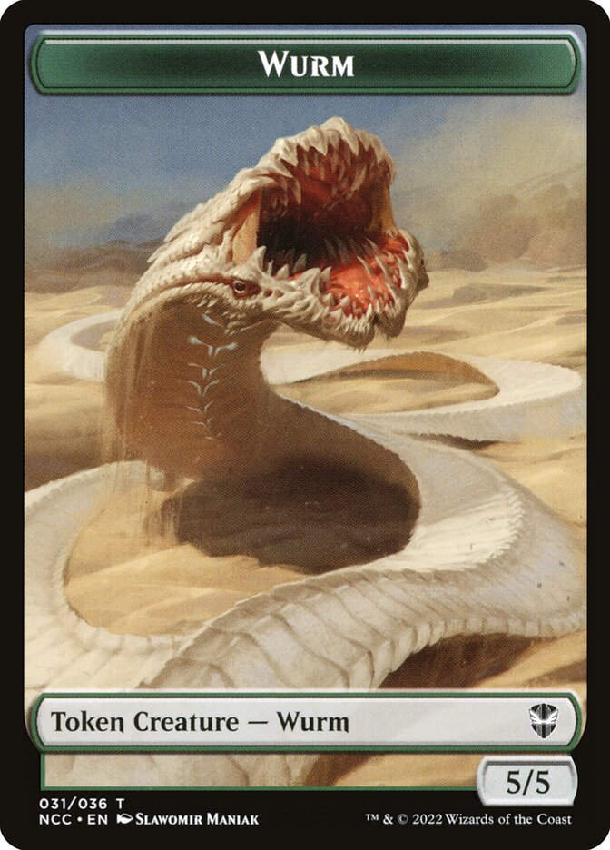 Wurm // Elf Warrior (TNCC) (31 // 23)