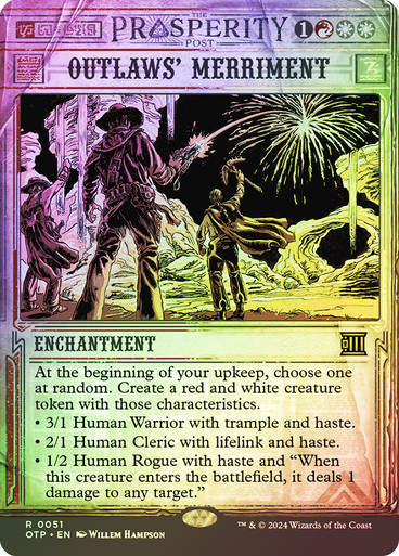 Outlaws' Merriment (otp) (51) / Foil