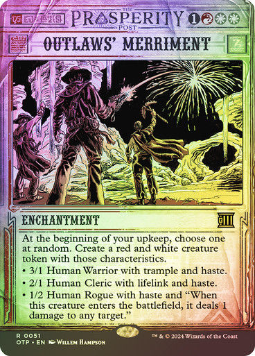 Outlaws' Merriment (otp) (51) / Foil