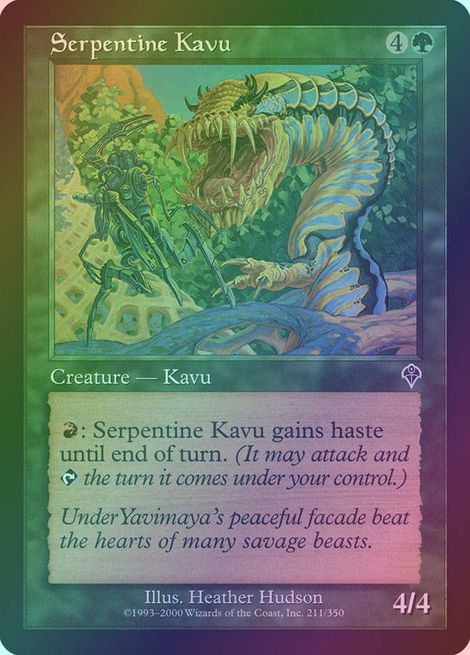 Serpentine Kavu (INV) (211) / Foil