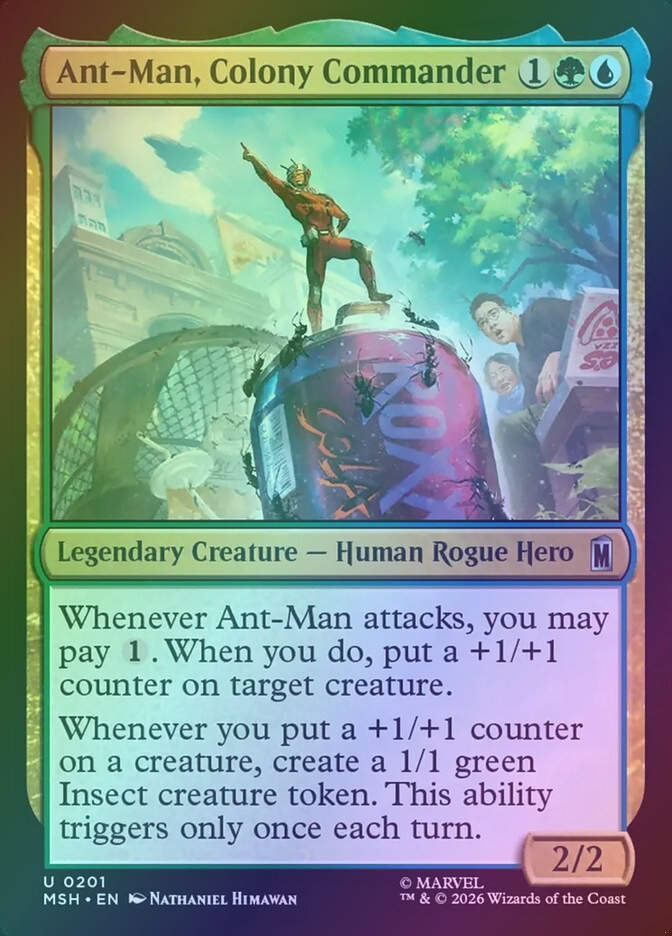 Ant-Man, Colony Commander (MSH) (201) / Foil