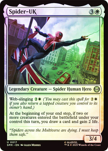 Spider-UK (SPM) (17) / Foil