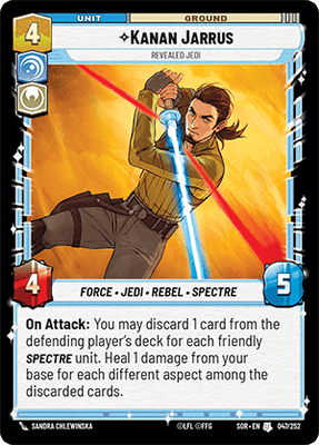 Kanan Jarrus - Revealed Jedi (SOR_#047/252)