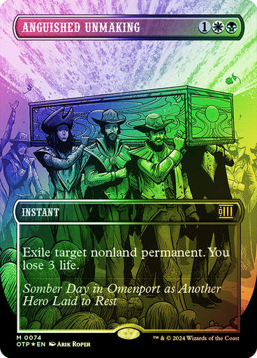 Anguished Unmaking (otp) (74) / Textured Foil