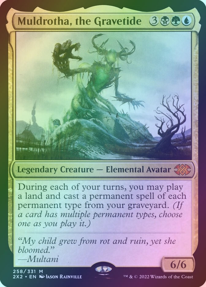 Muldrotha, the Gravetide (2X2) (258) / Foil