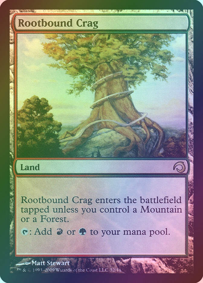 Rootbound Crag (H09) (32) / Foil