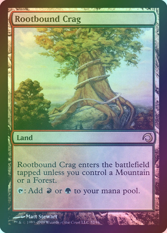 Rootbound Crag (H09) (32) / Foil