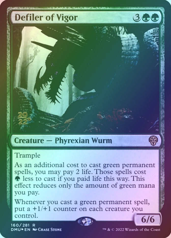 Defiler of Vigor (PDMU) (160s) / Foil