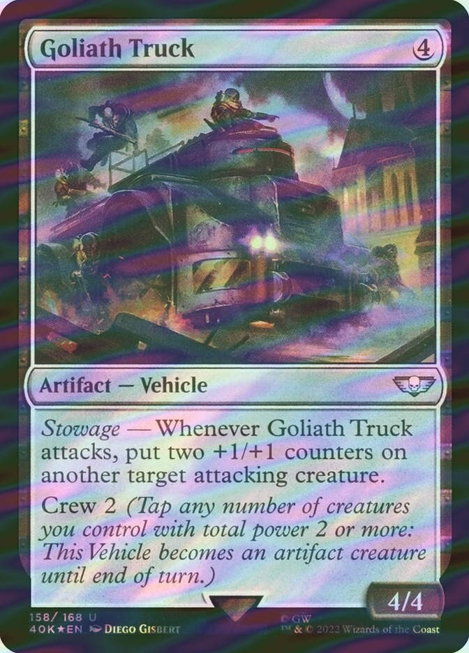 Goliath Truck (40K) (158★) / Surge Foil