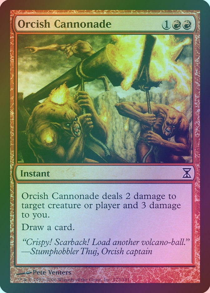Orcish Cannonade (TSP) (172) / Foil
