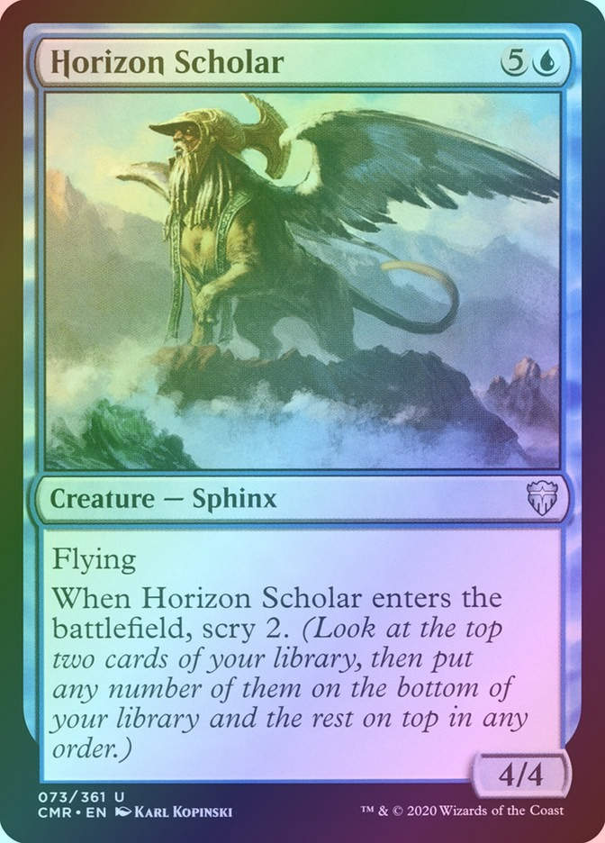 Horizon Scholar (CMR) (73) / Foil