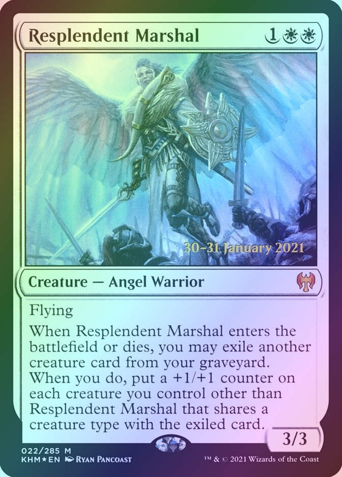 Resplendent Marshal (PKHM) (22s) / Foil