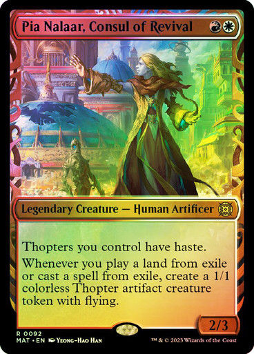 Pia Nalaar, Consul of Revival (MAT) / Showcase / Foil