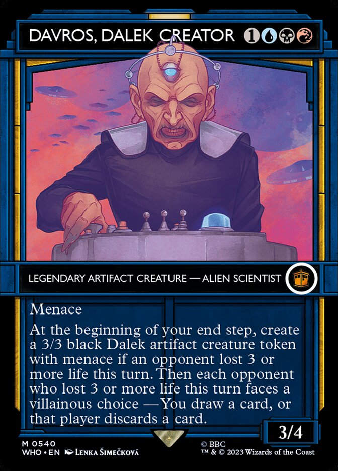 Davros, Dalek Creator (WHO) (540) / Borderless / Showcase