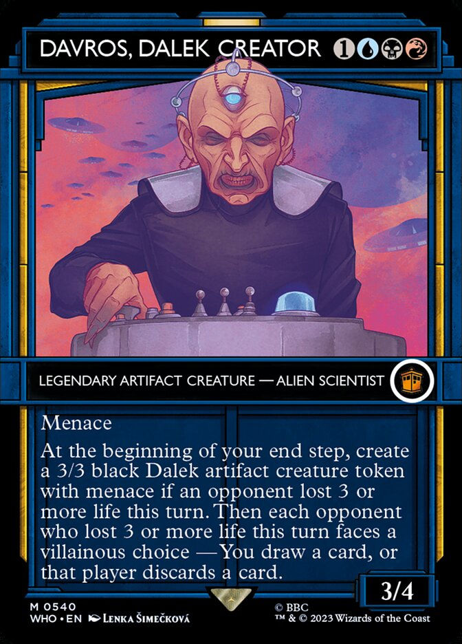 Davros, Dalek Creator (WHO) (540) / Borderless / Showcase