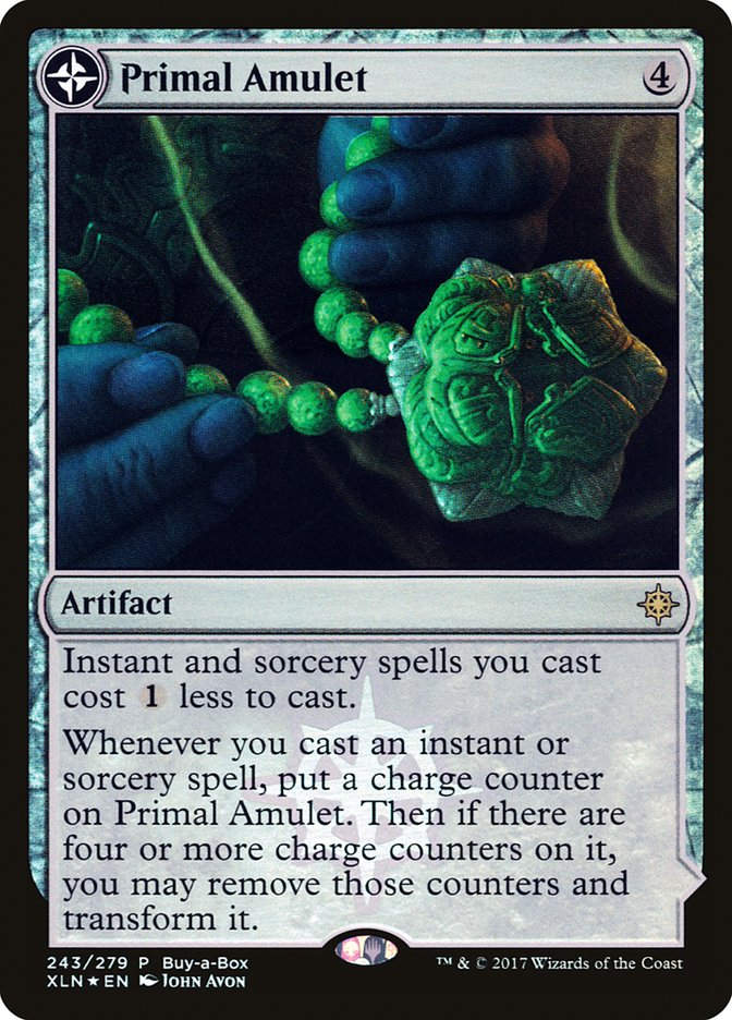 Primal Amulet // Primal Wellspring (PXTC) (243) / Foil