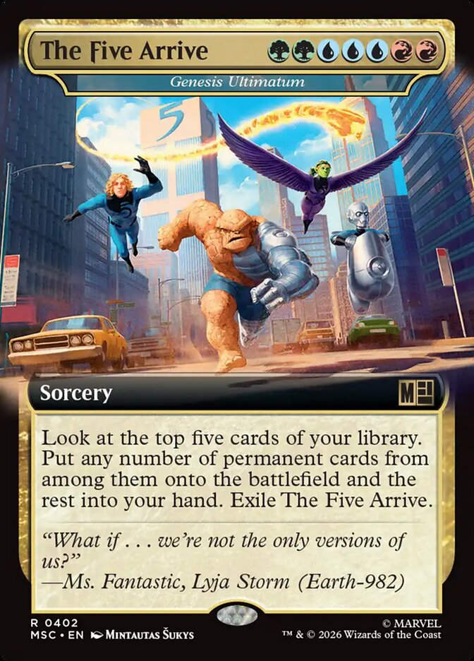 Genesis Ultimatum (MSC) (402) / Extended Art