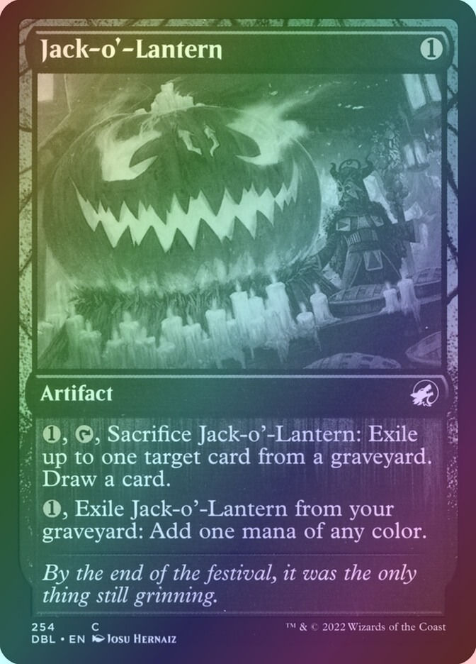 Jack-o'-Lantern (DBL) (254) / Foil