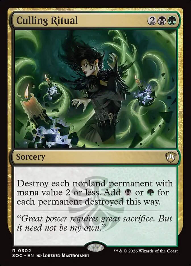 Culling Ritual (SOC) (302)