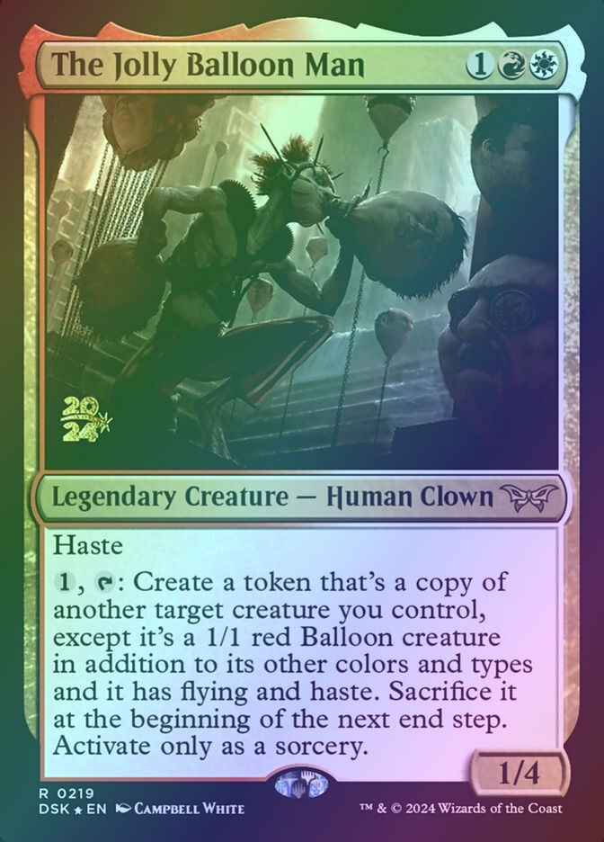 The Jolly Balloon Man (PDSK) (219s) / Foil