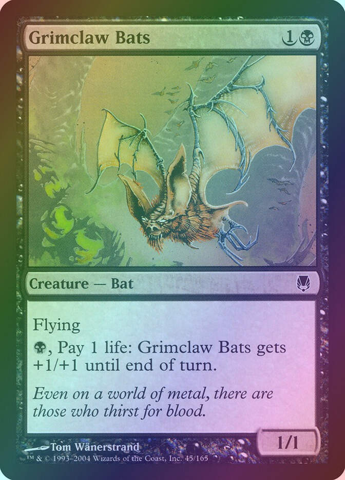 Grimclaw Bats (DST) (45) / Foil