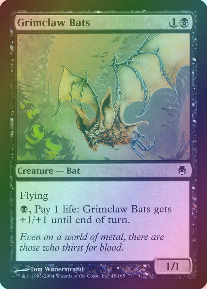 Grimclaw Bats (DST) (45) / Foil