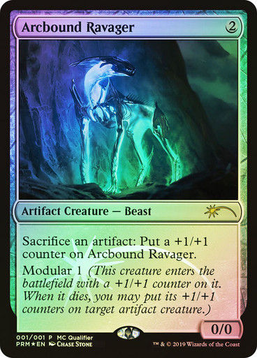 Arcbound Ravager (ppro) / (MC Qualifier) Foil