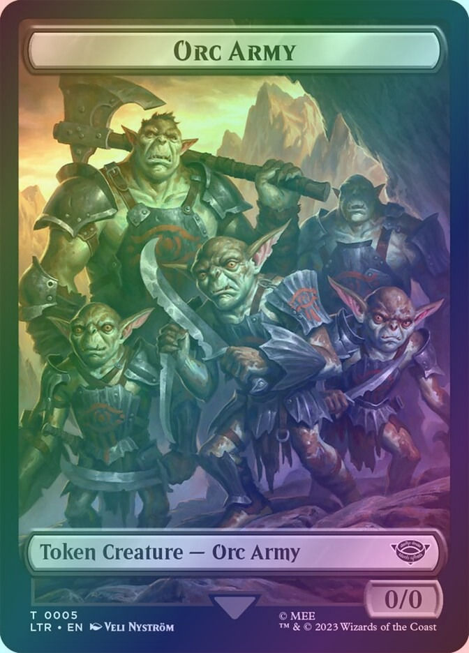 Orc Army // Food (TLTR) (5 // 9) / Foil — cara 1 de 2